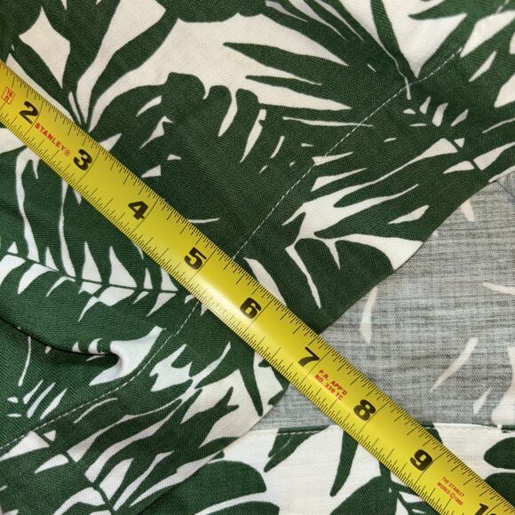 Talbots Women’s Green Palm Leaf Tropical Tie Short Sz‎ 20 NWT - Picture 6 of 6